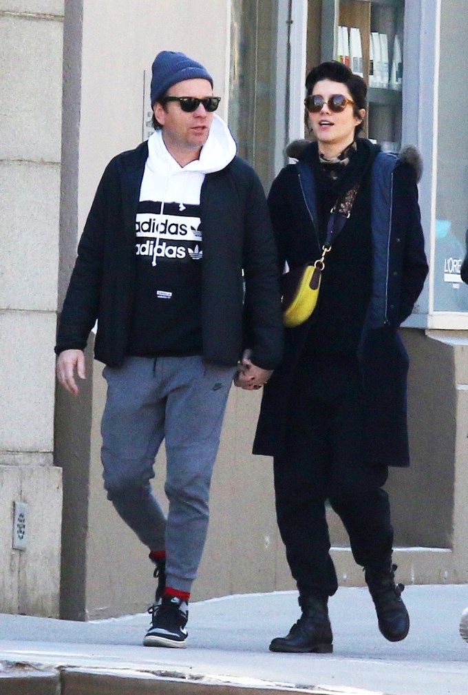 Ewan McGregor and Mary Elizabeth Winstead in NYC