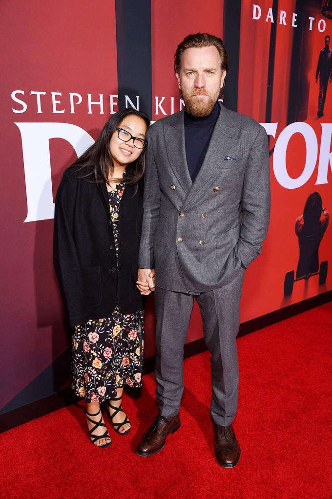 Ewan McGregor & Daughter Jamyan Attend ‘Doctor Sleep’ Premiere