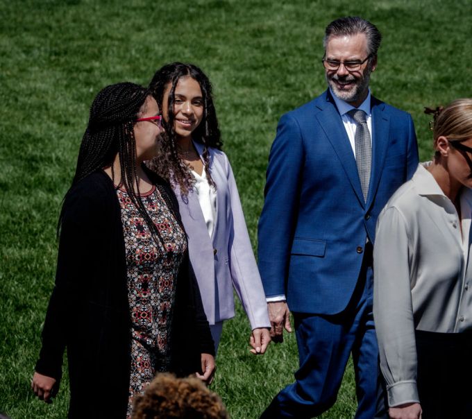 Ketanji Brown Jackson’s Family Arriving to her Confirmation