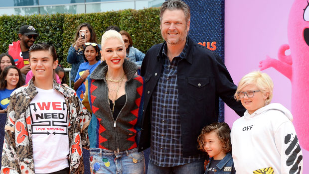 Gwen Stefani & Blake Shelton Mark Holy Saturday With Her Sons Kingston, Zuma & Apollo: Photos
