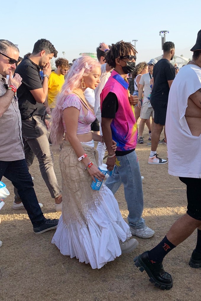 Jaden Smith Holds Hands With Girlfriend Sab Zada At Coachella