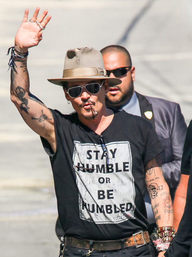 Johnny Depp Birthday Pirates of the Caribbean actors love for tattoos   their meanings