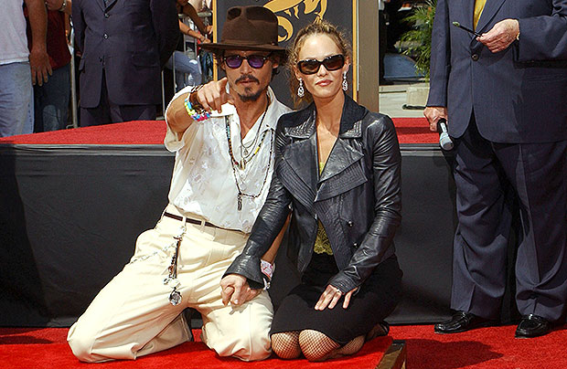 Johnny Depp and Vanessa Paradis