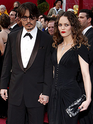 Johnny Depp and Vanessa Paradis