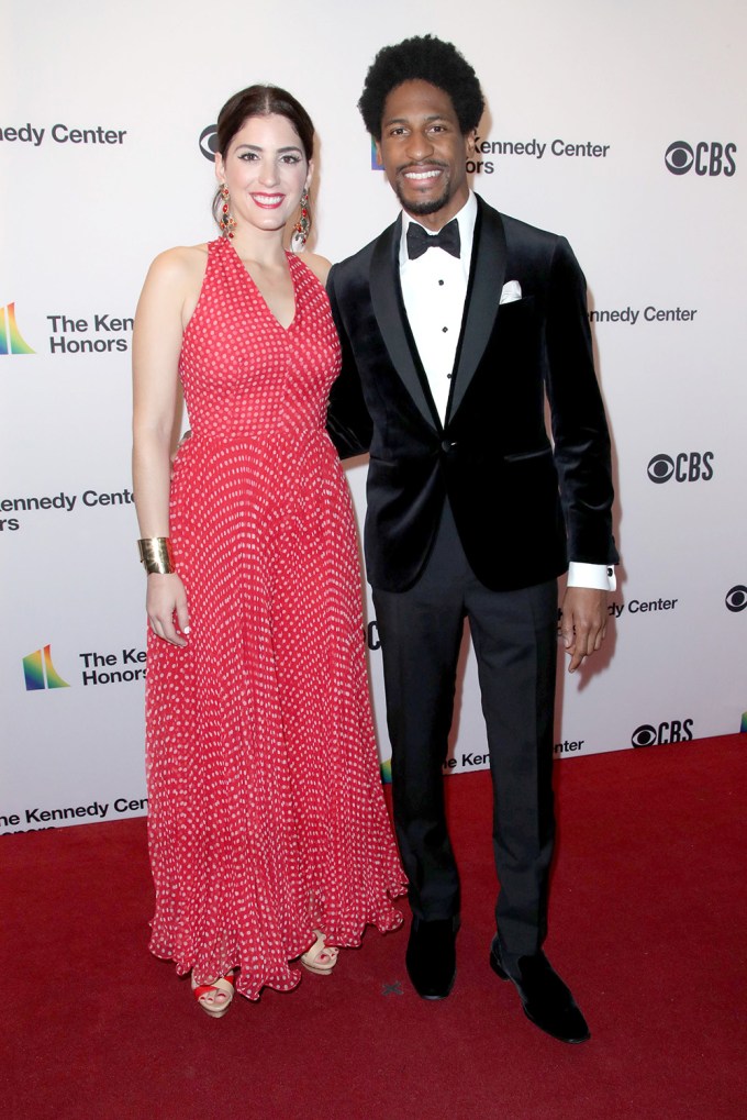 Jon Batiste & Suleika Jaouad at the Kennedy Center Honors in 2018
