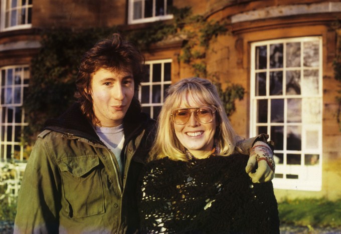 Julian Lennon & Mom Cynthia In 1984