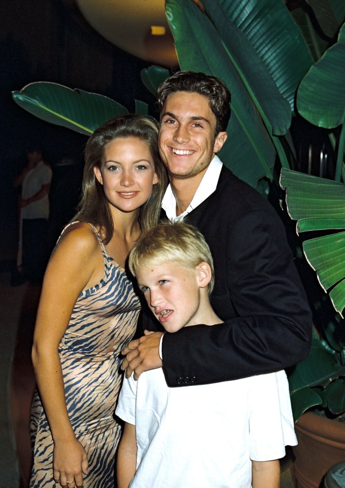 Kate Hudson With Her Brothers