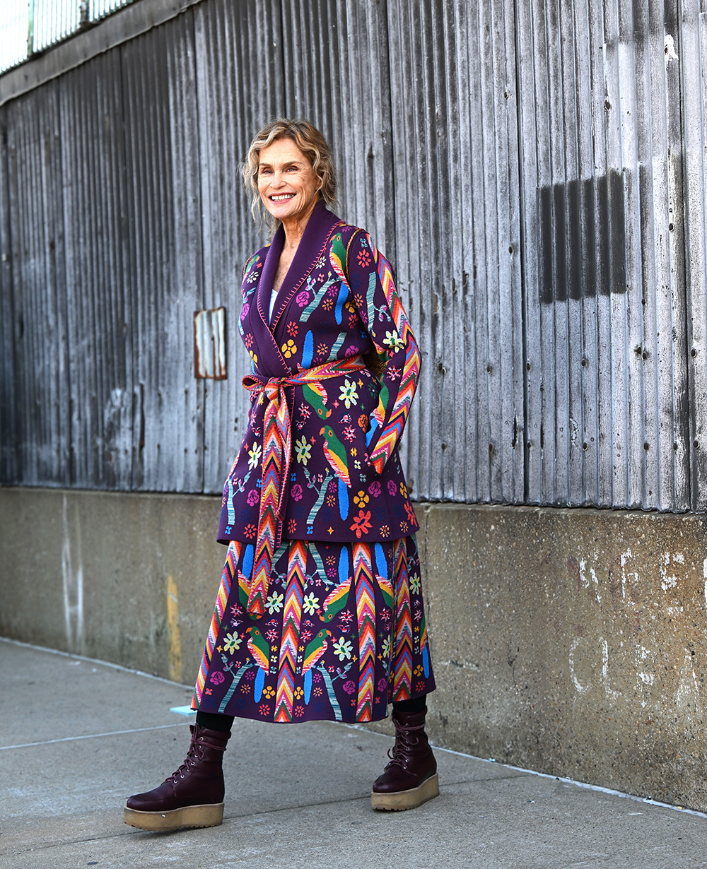 Lauren Hutton
Street Style, Fall Winter 2022, New York Fashion Week, USA - 15 Feb 2022