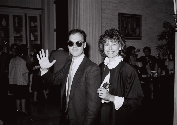 Michael Keaton & Caroline McWilliams At The 1984 Carousel of Hope Ball