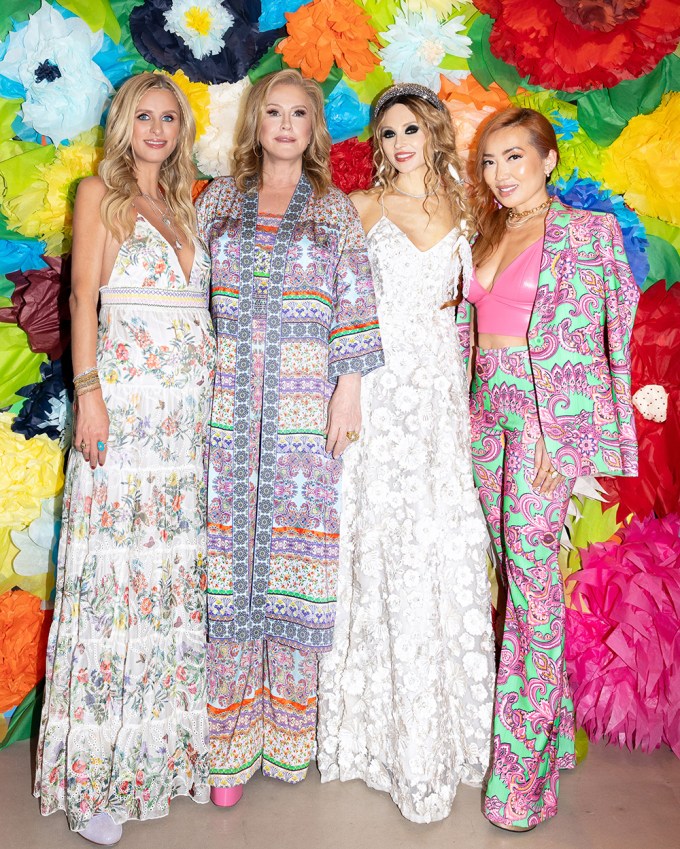 Stacey Bendet, Nicky Hilton and Tina Craig celebrate Spring 2022 at alice + olivia Dallas