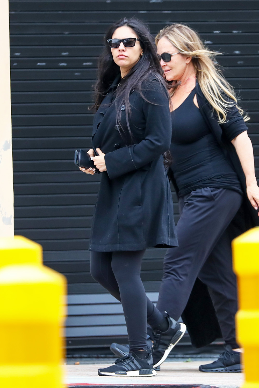 *EXCLUSIVE* New mom Noor Alfallah steps out for coffee with mom Alana