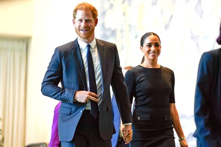 Prince Harry and Meghan Markle arrive at the United Nations headquarters, .  The Duke and Duchess of Sussex were at the UN to celebrate Nelson Mandela International Day UN Nelson Mandela Day, United Nations - 18 Jul 2022
