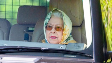 Queen Elizabeth at Sandringham