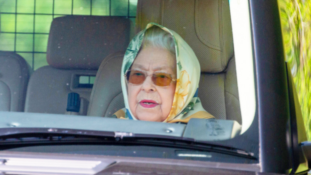 Queen Elizabeth at Sandringham