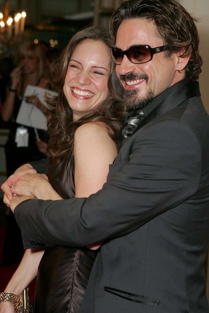 Robert Downey Jr. & Wife In 2005