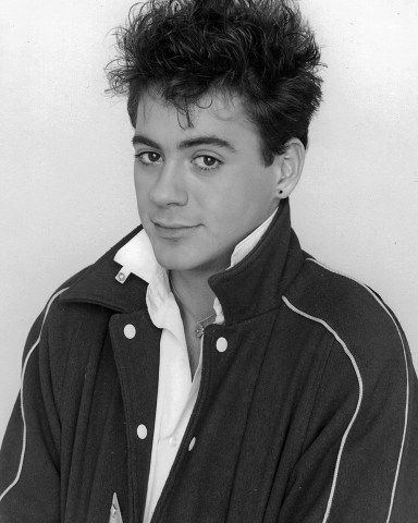 Editorial use only. No book cover usage.Mandatory Credit: Photo by Nbc-Tv/Kobal/Shutterstock (5882396h)Robert Downey JrSaturday Night Live - 1985NBC-TVUSATV Portrait