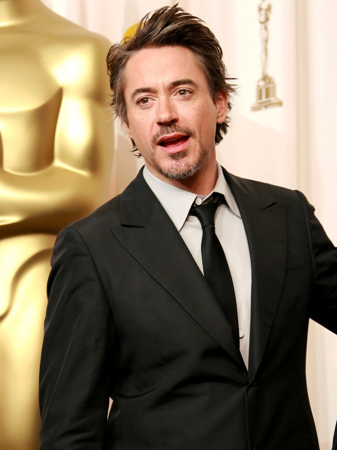 Robert Downey Jr. At The 2007 Oscars