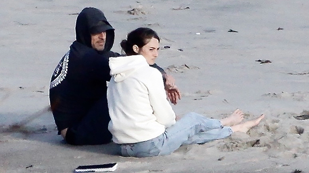 Shailene Woodley Aaron Rodgers at beach