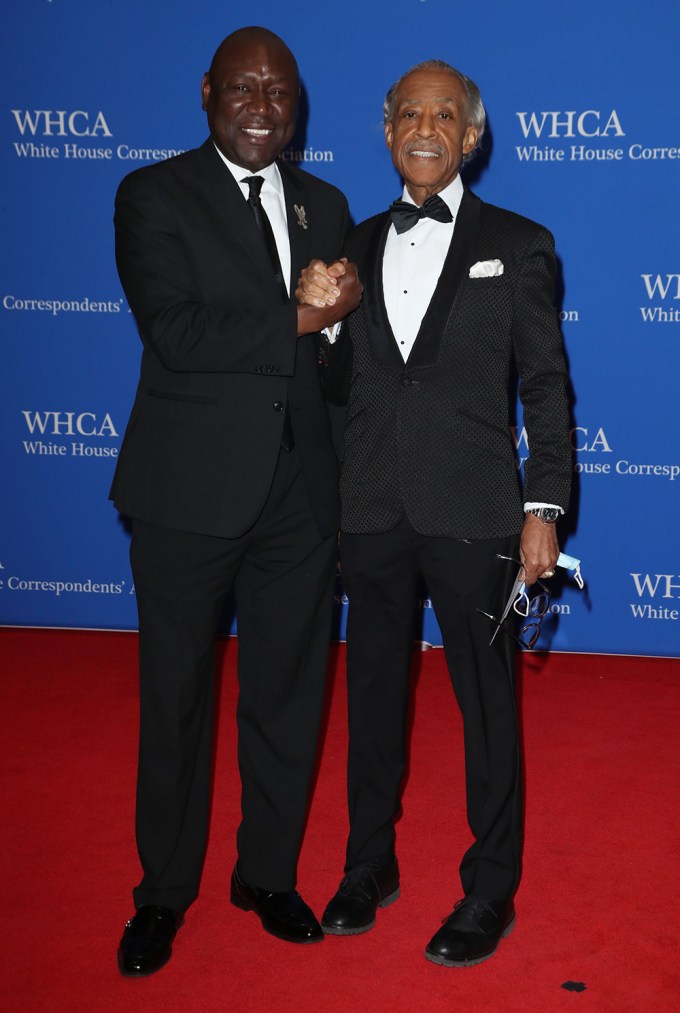 Benjamin Crump & Al Sharpton At White House Correspondents’ Dinner