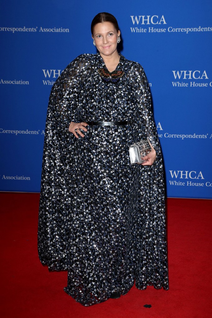 Drew Barrymore Stuns At White House Correspondents’ Dinner