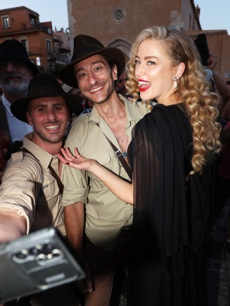 Taormina, ITALY  - Actress Amber Heard greets fans while promoting her new film "In the Fire" at the 69th Taormina Film Festival.Pictured: Amber HeardBACKGRID USA 24 JUNE 2023 BYLINE MUST READ: Cobra Team / BACKGRIDUSA: +1 310 798 9111 / usasales@backgrid.comUK: +44 208 344 2007 / uksales@backgrid.com*UK Clients - Pictures Containing ChildrenPlease Pixelate Face Prior To Publication*