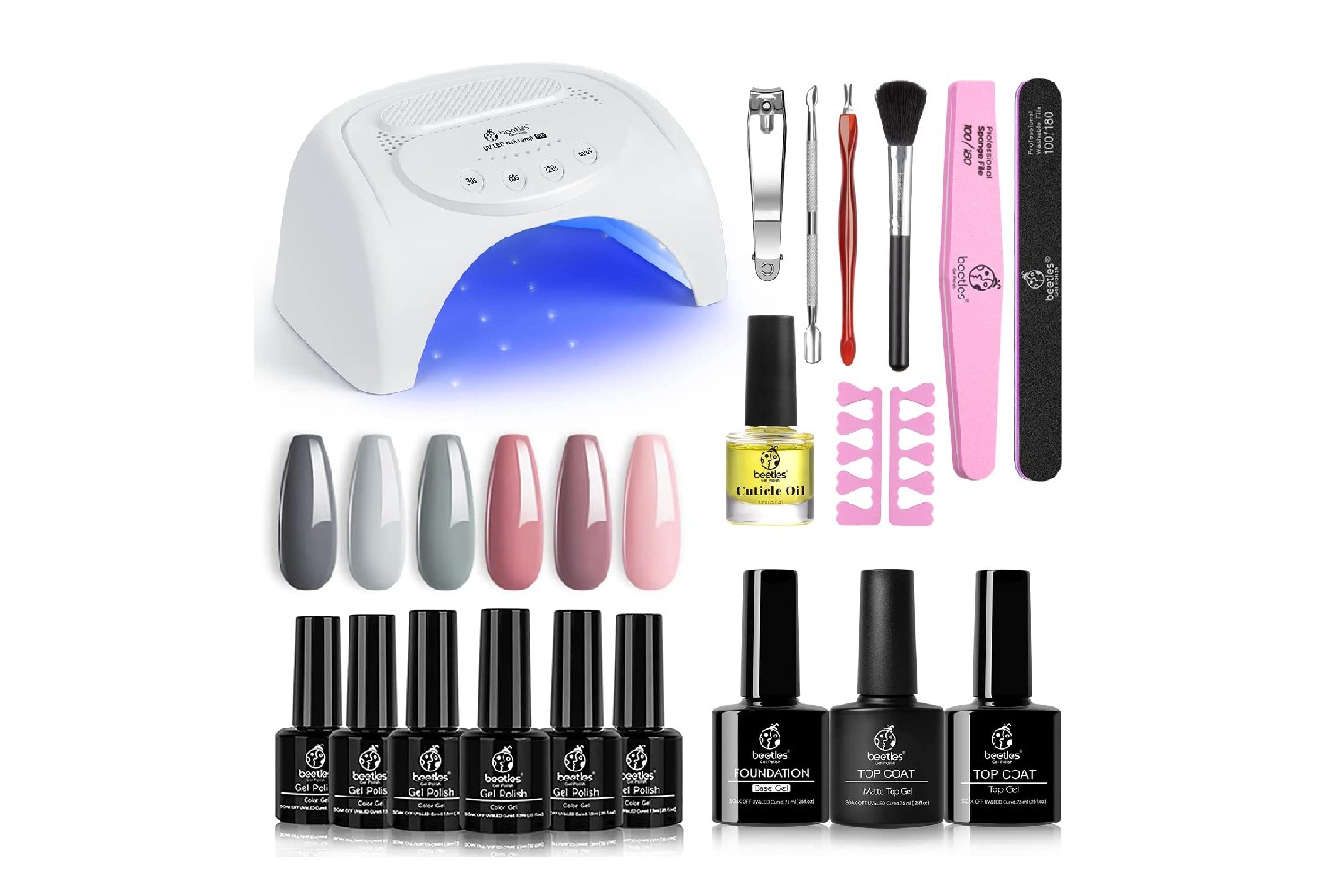 gel nail polish kit reviews