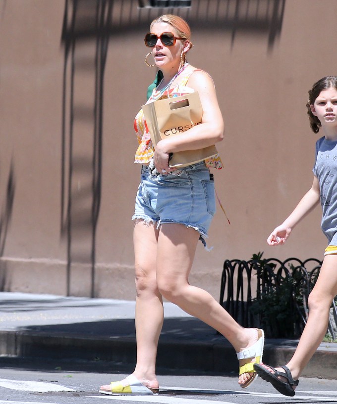 Busy Philipps Steps Out – NYC