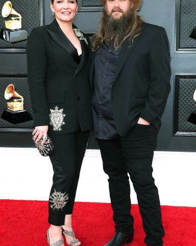 Morgane Stapleton and Chris Stapleton
64th Annual Grammy Awards, Arrivals, MGM Grand Garden Arena, Las Vegas, USA - 03 Apr 2022