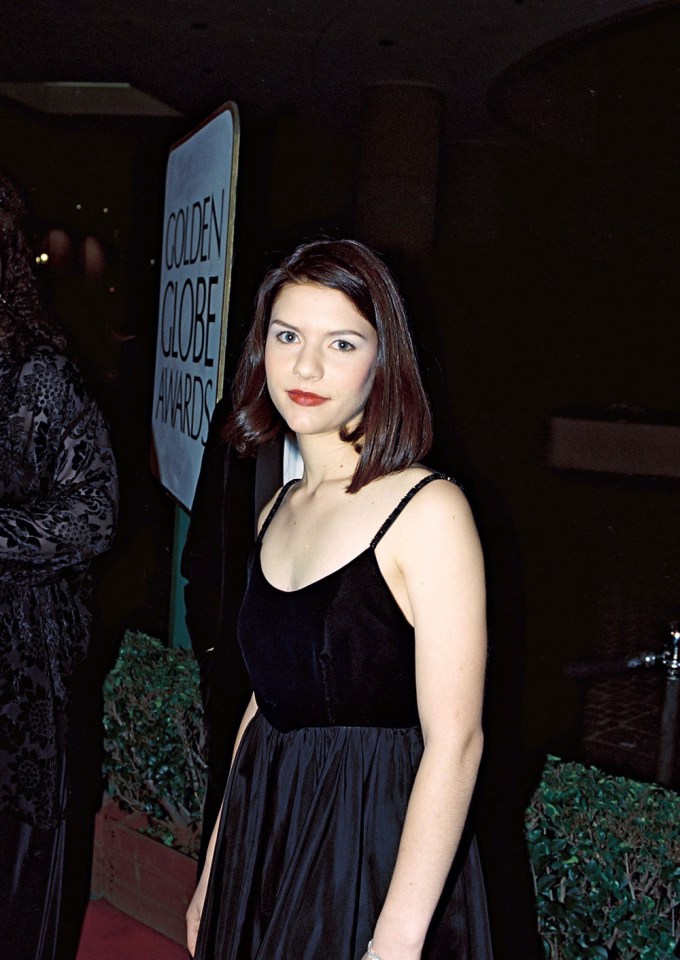 Claire Danes At The 1995 Golden Globes