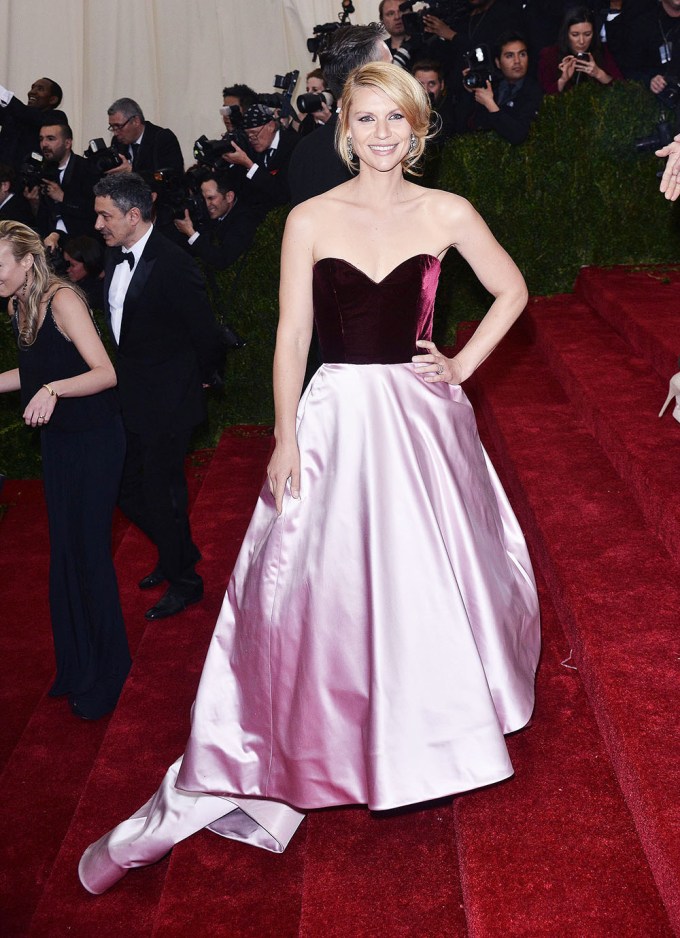 Claire Danes At The 2014 Met Gala