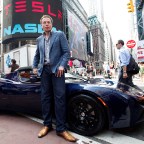 Tesla Motors IPO, New York, USA