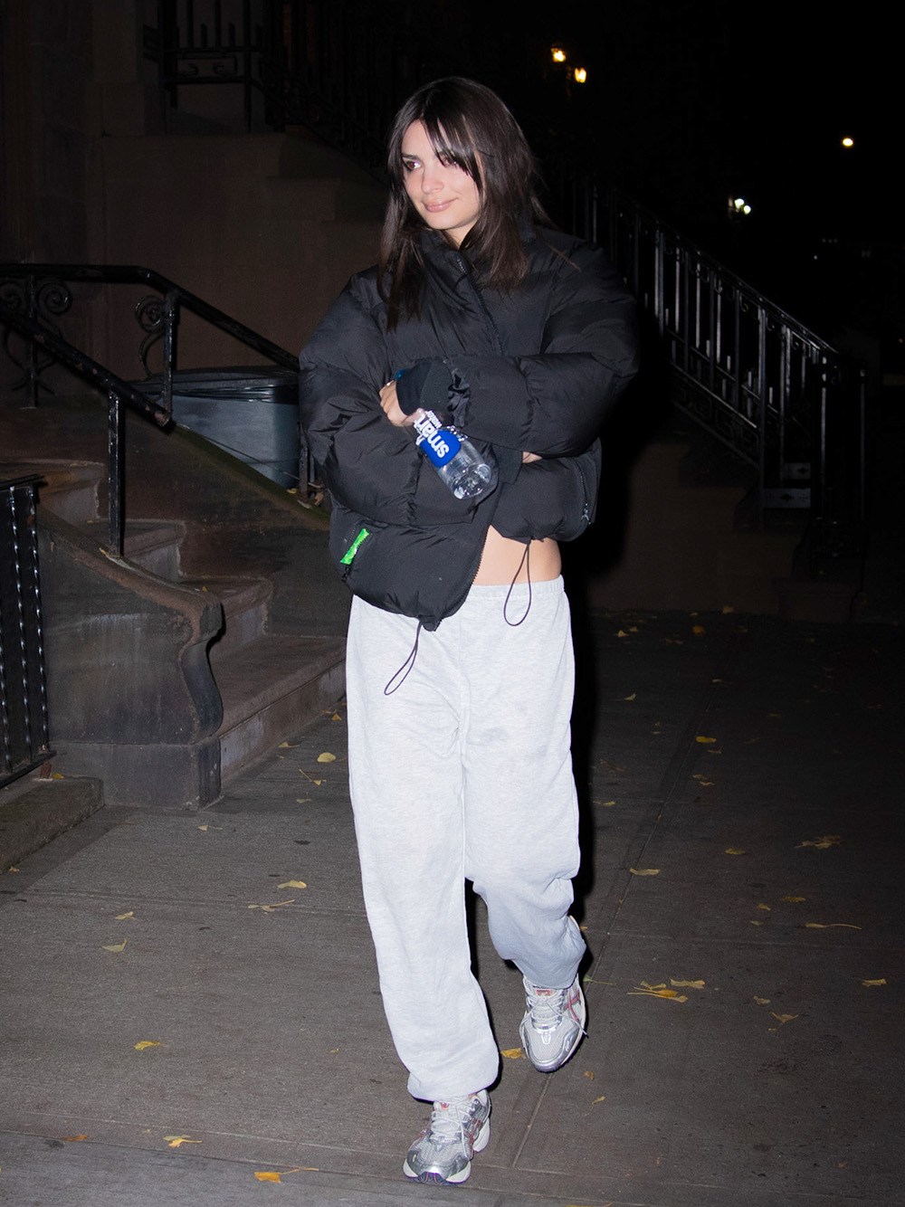 Emily Ratajkowski Arriving Back To Her Apartment After A Date Night Out With Pete Davidson For His Birthday