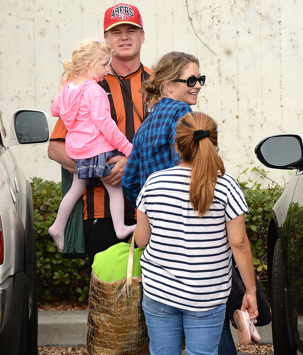 Rebecca Gayheart and Eric Dane out and about, Los Angeles, America - 11 Oct 2014