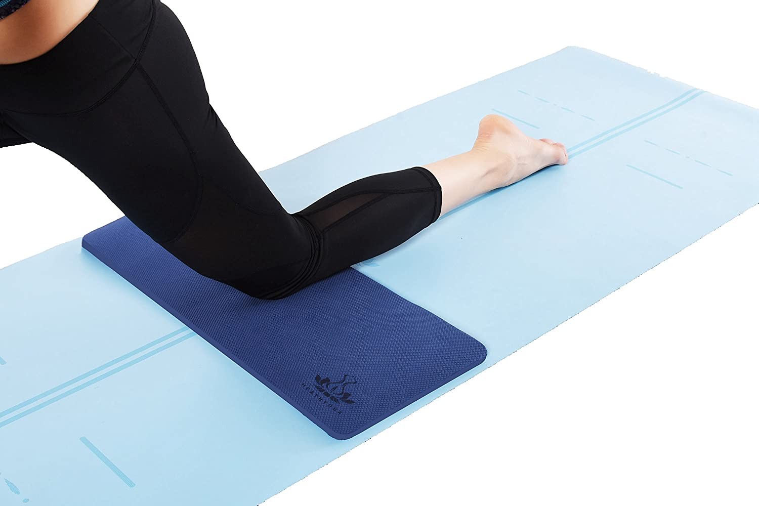 Head 24 x 10-0.6” Thickness Wrists and Elbows YOGU Yoga Knee Pad- Kinesis Yoga Knee Pad Cushion for Extra Padding and Support for Knees 