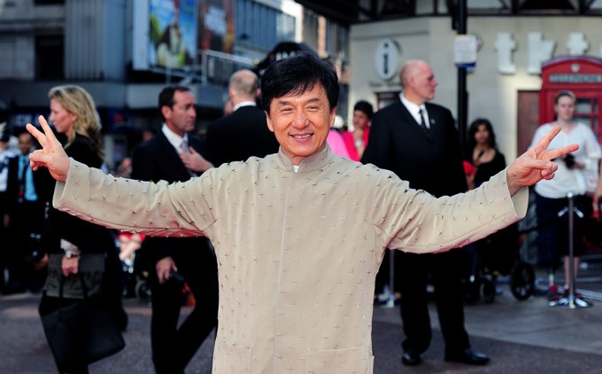 Jackie Chan At The Premiere Of ‘The Karate Kid’