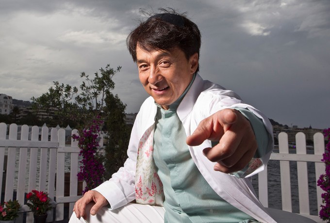 Jackie Chan At Cannes 2012
