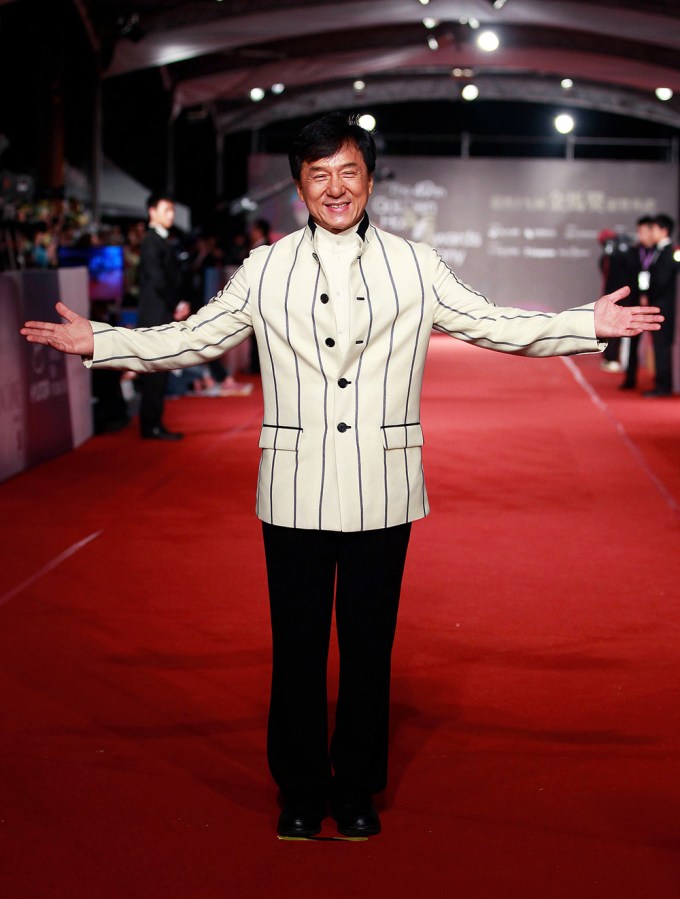 Jackie Chan At The Taiwan Golden Horse Awards