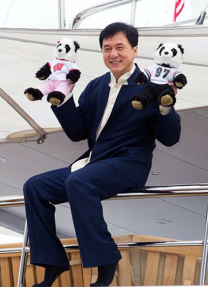 Jackie Chan Promotes ‘Skiptrace’