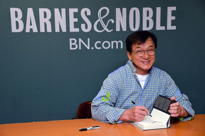 Jackie Chan Promotes His Book ‘Never Grow Up’