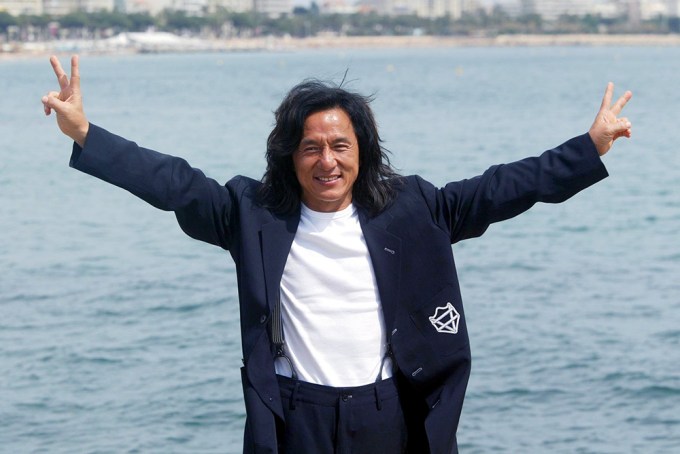 Jackie Chan At Cannes 2003
