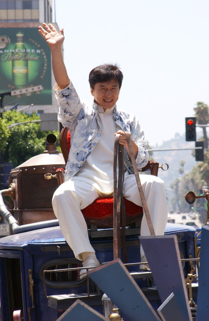 Jackie Chan At The Premiere Of ‘Around The World In 80 Days’