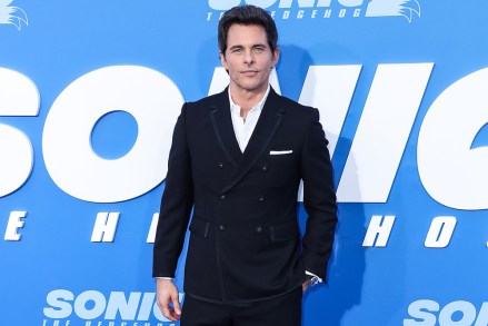 American actor James Marsden arrives at the Los Angeles Premiere Screening Of 'Sonic The Hedgehog 2' held at the Regency Village Theatre on April 5, 2022 in Westwood, Los Angeles, California, United States.
Los Angeles Premiere Screening Of 'Sonic The Hedgehog 2', Regency Village Theatre, Westwood, Los Angeles, California, United States - 06 Apr 2022