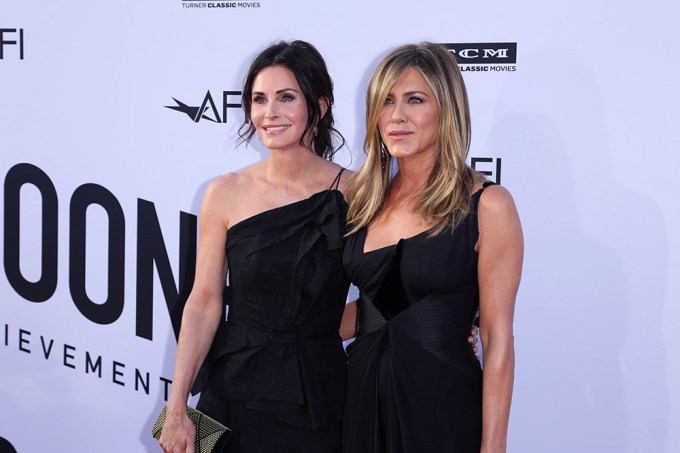 Courtney & Jennifer At The 46th AFI Life Achievement Awards