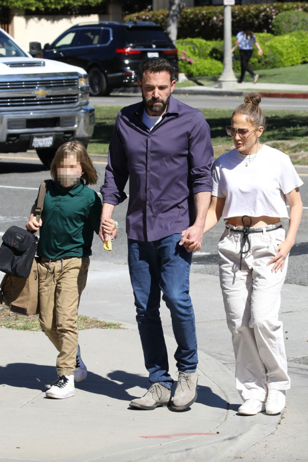 Jennifer Lopez, Ben Affleck, Samuel Affleck