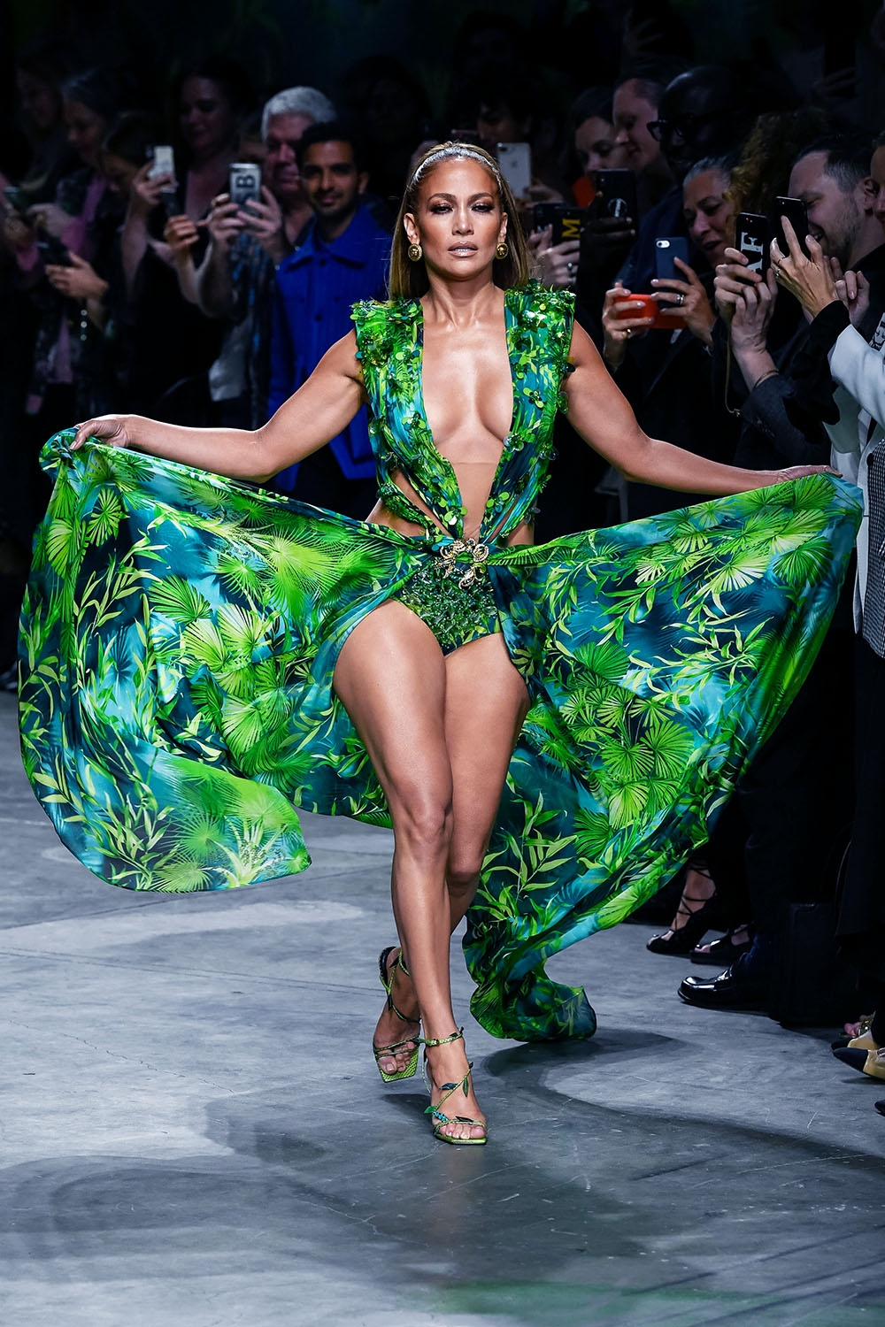 Versace show, Runway, Spring Summer 2020, Milan Fashion Week, Italy - 20 Sep 2019