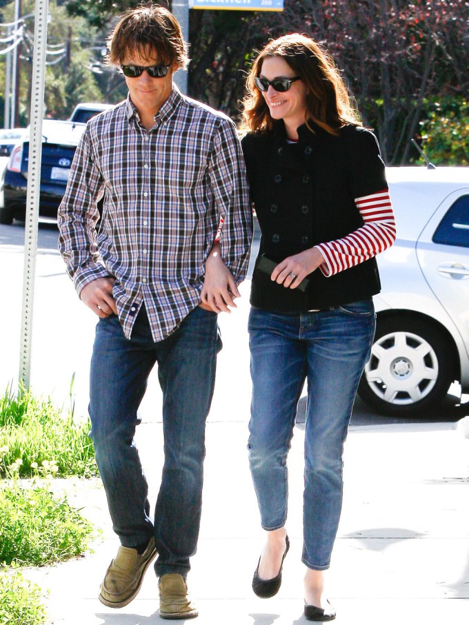Julia Roberts & Danny Moder In Los Angeles