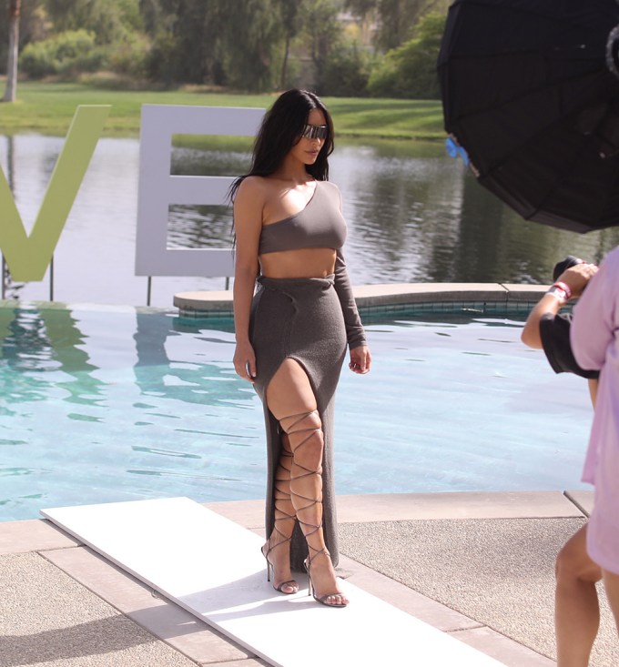 Kim Kardashian At 2022 Revolve Festival
