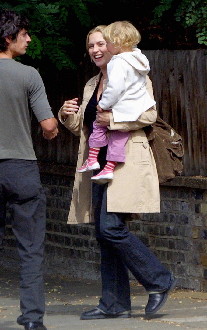 Kate Winslet & Mia In London