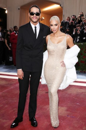 Pete Davidson and the Kim Kardashian Costume Institute Enjoy Opening Anniversary In America: An Anthology of Fashion, Arrivals, Metropolitan Museum of Art, New York, USA - May 2, 2022