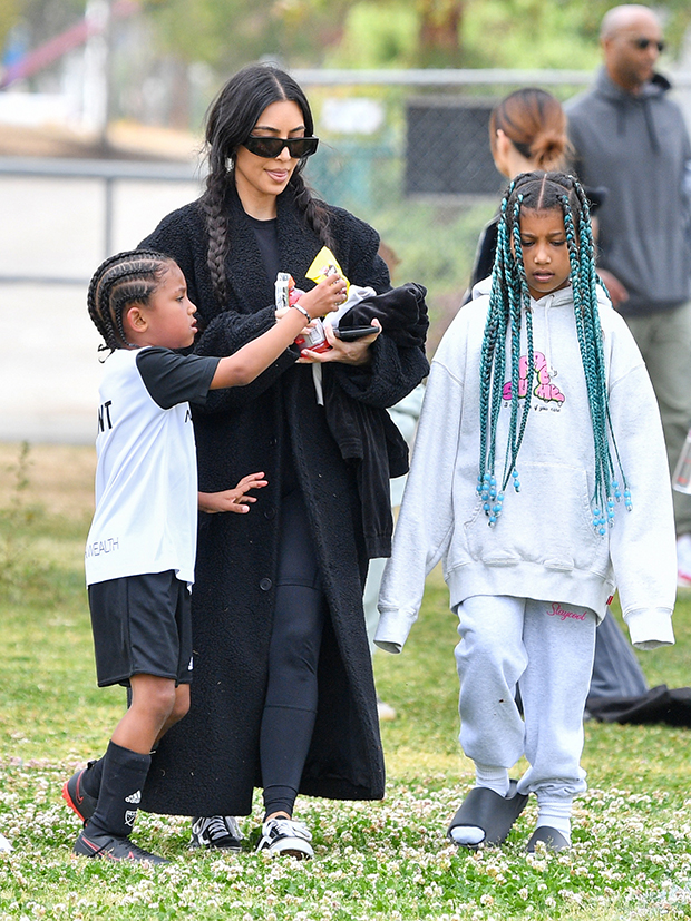 Kim Kardashian, North West, Saint West